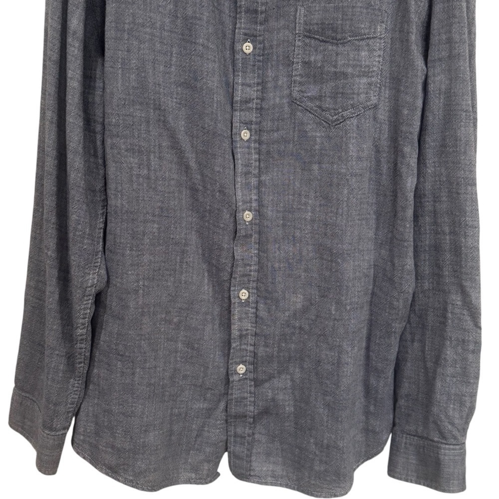 Rails Wyatt Chambray Button Down In Blue Heather … - image 4